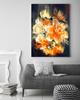 Canvas Painting Abstract Flowers