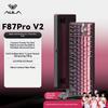 Aula F87 Pro V2 Custom Mechanical Keyboard Wireless Triple Mode Bluetooth Silent Rgb Backlit Gaming For Pc Computer Esports