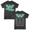 Waylon Jennings Outlaw Country Live 1994 Tourorte Herren T-Shirt
