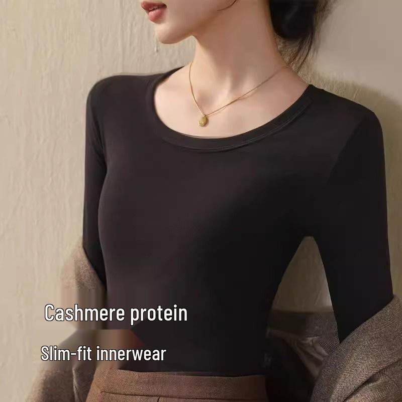 Women's Seamless Thermal Slimming Long Sleeve Undershirt
