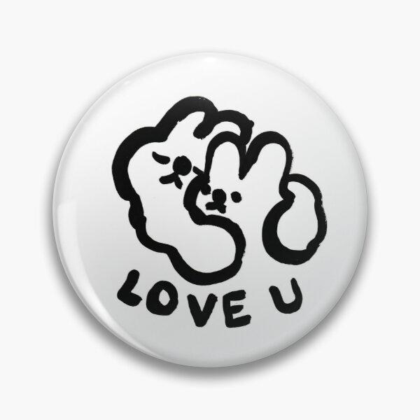 

Мягкая кнопка Love U, булавка, подарок, креативные металлические женские украшения, воротник одежды, мультяшная брошь, милый значок для влюбленных, модный декор, забавная шляпа