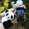 Monkey Animal Plush Wrist Band Panda Plush Doll Slap Bracelet Capybara Slap Bracelet  Christmas Toy