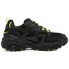 Skechers DLites Fabric Synthetic Leather Low Top Dad Sneakers Men Sneakers Black 894166-BKLM