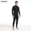 3mm Mens Full Wetsuit Scuba Diving Snorkeling Surfing Swimming With Long Sleeve Pants Front Zip