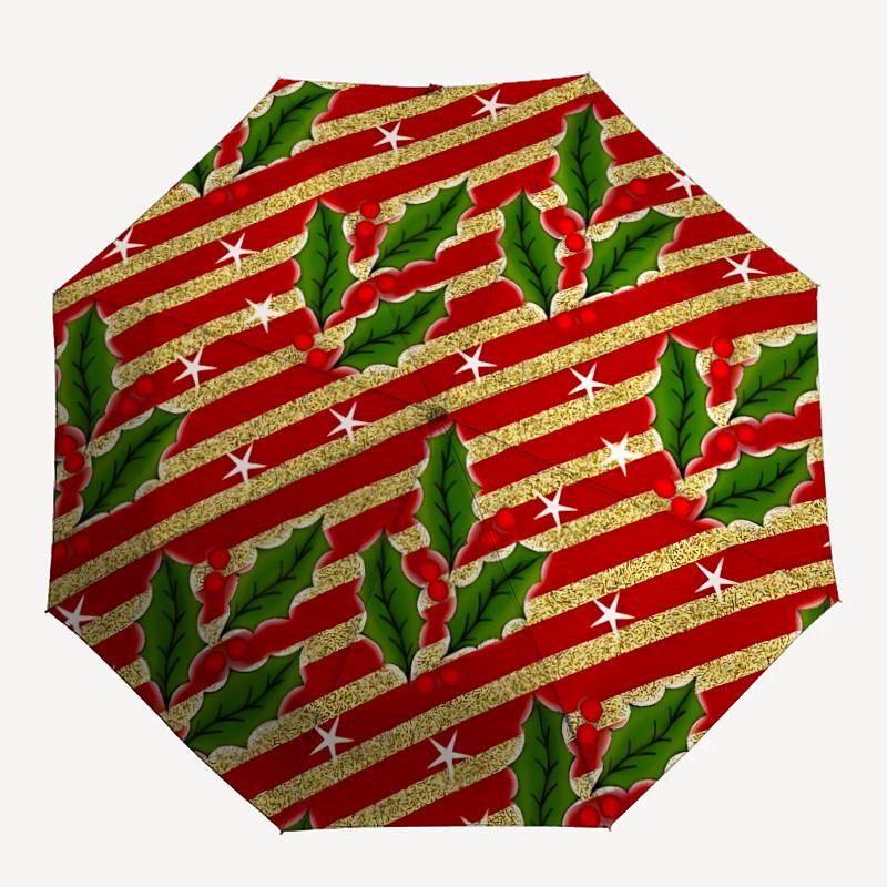 

1pc Christmas Ornament Umbrella - Portable Home Essential, Durable Iron Frame with Rod Structure, Fashion Lovers yy250910084