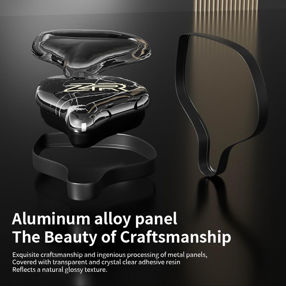 Hifi Kingdom ND-ZR 10mm Diamond Dynamic Driver (1DD) Wired In-Ear Monitors, Black with Mic