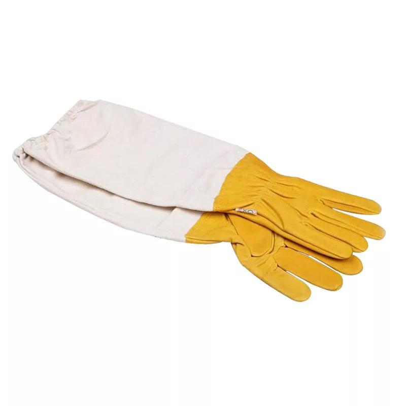 Beekeeping Sheepskin Gloves Anti-bee Anti-sting for Professional Apiculture Beekeeper Bee Keeping Tools 1 Pair