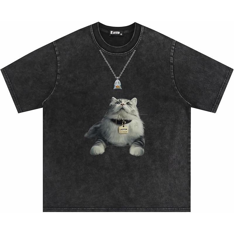 European Size Unisex Cotton Graphic Tee - Men s Short Sleeve X-Large