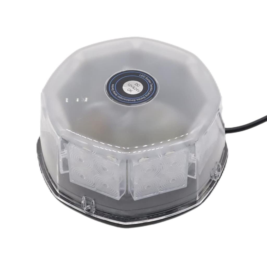 SZYUMO 32 LED Round Car Truck Emergency Flashing Light Police LED Warning Strobe