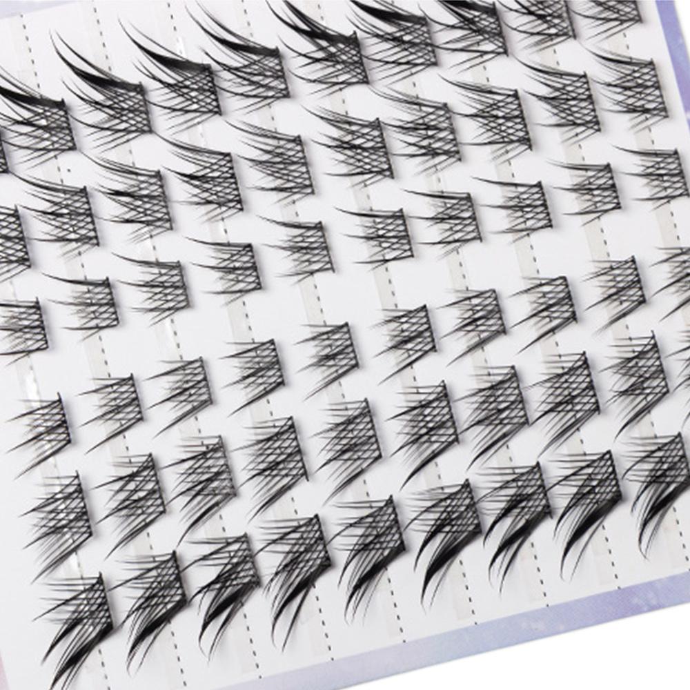 Wispy C Curl Fox Eye Lash Extension Cat Eye Individual Lashes  for Eyelash Extensions