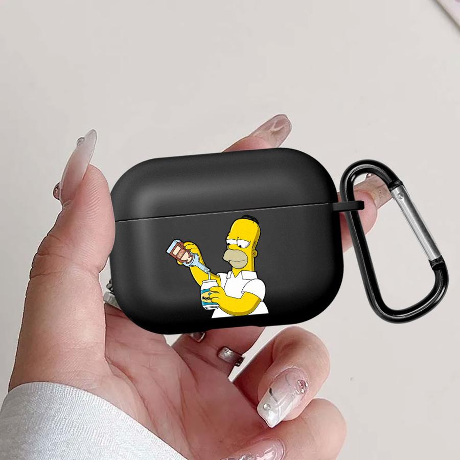 Case For Airpods 1 Pro3 2 3 Pro 4 Pro2 Earphone Cases Cover The Simpsons