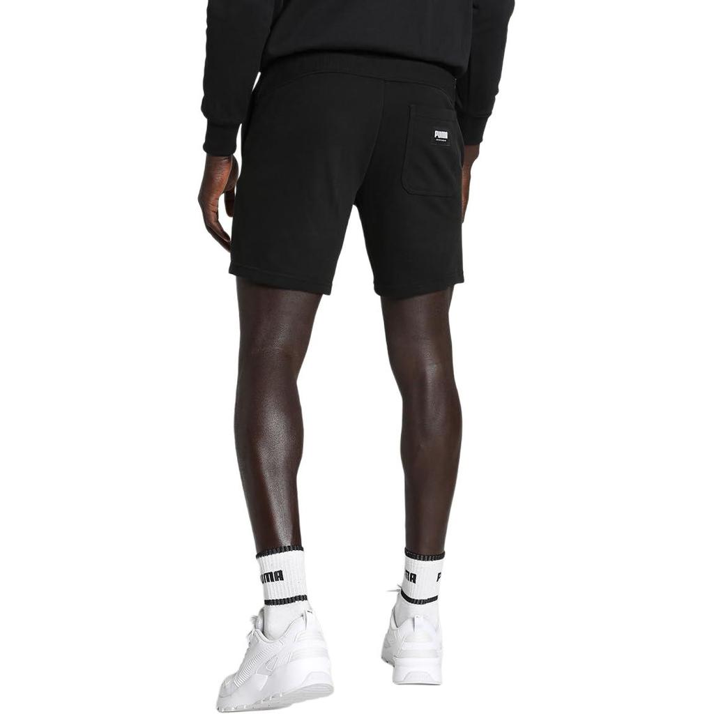 Puma Athletics Letter Print Casual Sports Shorts Men Bottoms Black 845909-51