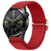 22mm Nylon-Schlaufenarmband für Samsung Watch 46mm/Gear S3/3/4/5/6/7/Huawei Watch GT/2/3/GT5 Pro 46mm Geflochtenes Armband für Amazfit GTR