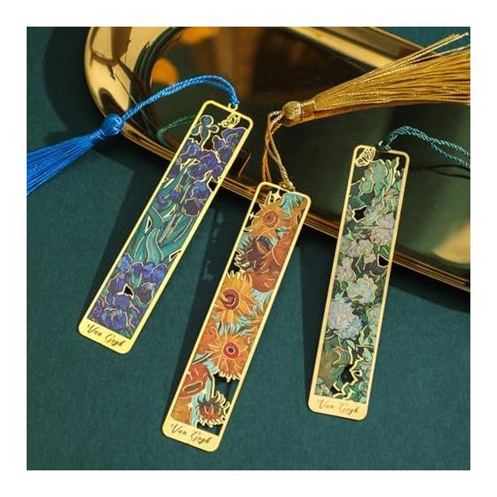 Elegant Metal Bookmark with Tassel - Perfect for Valentine's Day, Birthdays, Teachers, Friends, and Book Lovers - White Rose Design, Hollow Trim,
