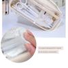 Transparent PVC Pen Case Pencil Pouch