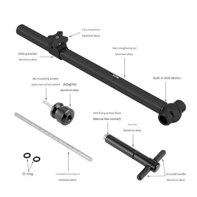 Road Bike Shifter Checker Shifts Brake Levers Alignment Tool Bike Handlebars Balancing Tool Bike Repair Tool