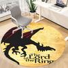 1pc The Lord of the Rings Office Round Area Rug, Under Office Chairs Bedroom Living Room Home Decor  A1022190
