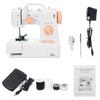 Mini Portable Sewing Machine Household Night Light Foot Pedal Straight Line Hand Table Tools Two Speeds Two Power Supply 6W