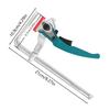 Zinc Zinc Alloy Steel Ratcheting Table Clamp Quick Ratchet Rail Clamp Quick Release Clamp  Woodworking