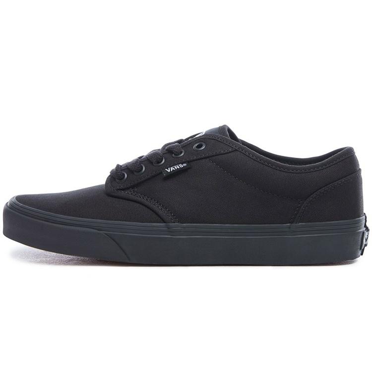 Vans Authentic Atwood Skateboard Series Mid-Top Retro Skate Shoes Unisex Black Men s VN000TUY186 EU 39