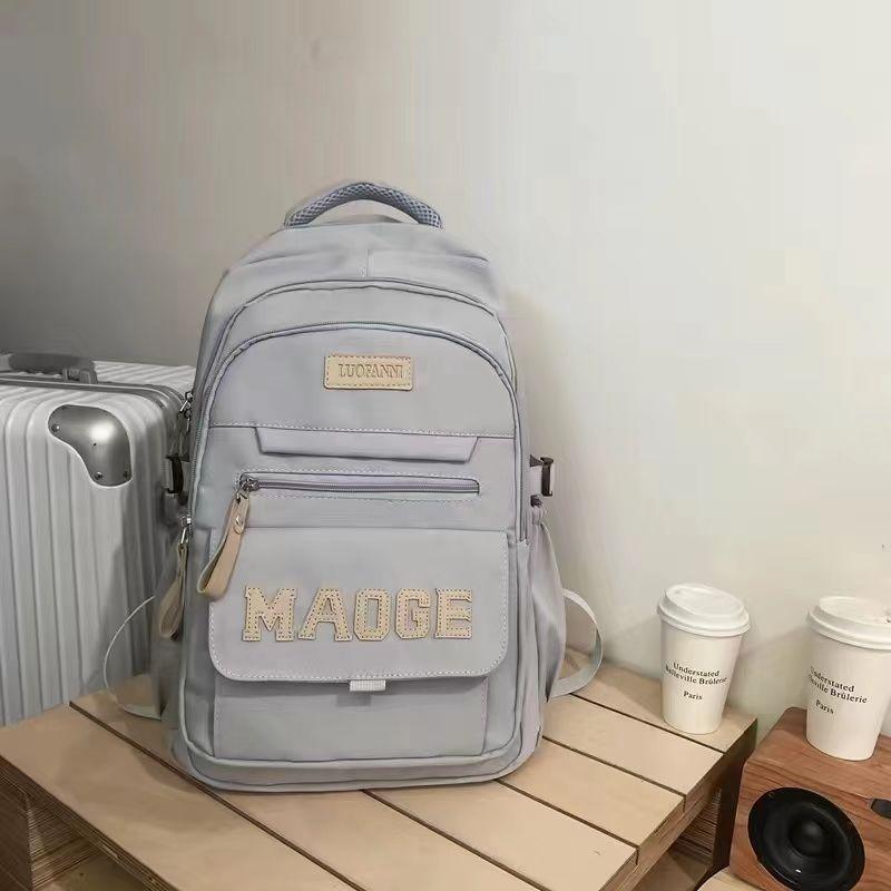2025 new schoolbag women's backpack men's large-capacity lightweight computer bag high school college student junior high school backpack