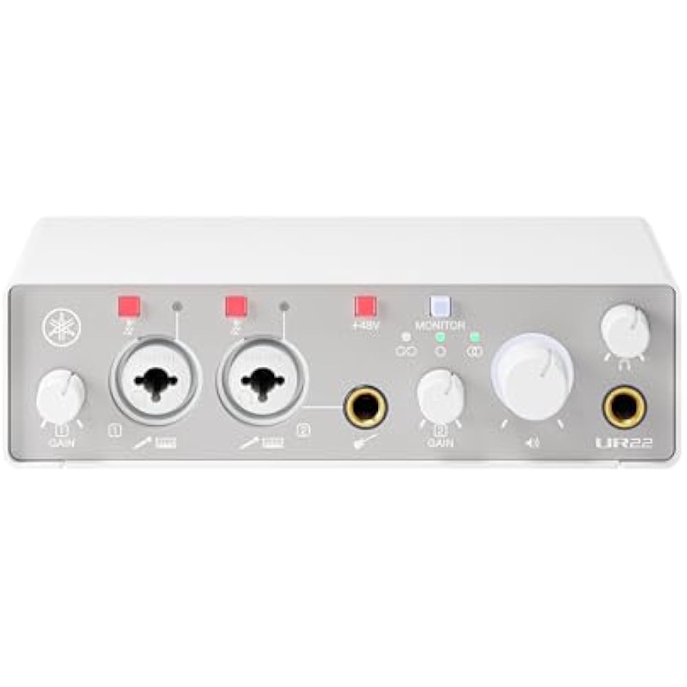 Yamaha YAMAHA USB2.0 audio interface 24bit/192kHz 2 in/2 out music production recording distribut...