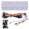 830 szt./pudełko DIY Project Starter Kit dla Arduino UNO R3 Zestaw elektroniczny DIY Zestaw elementów elektronicznych z punktami mocowania Płytka stykowa