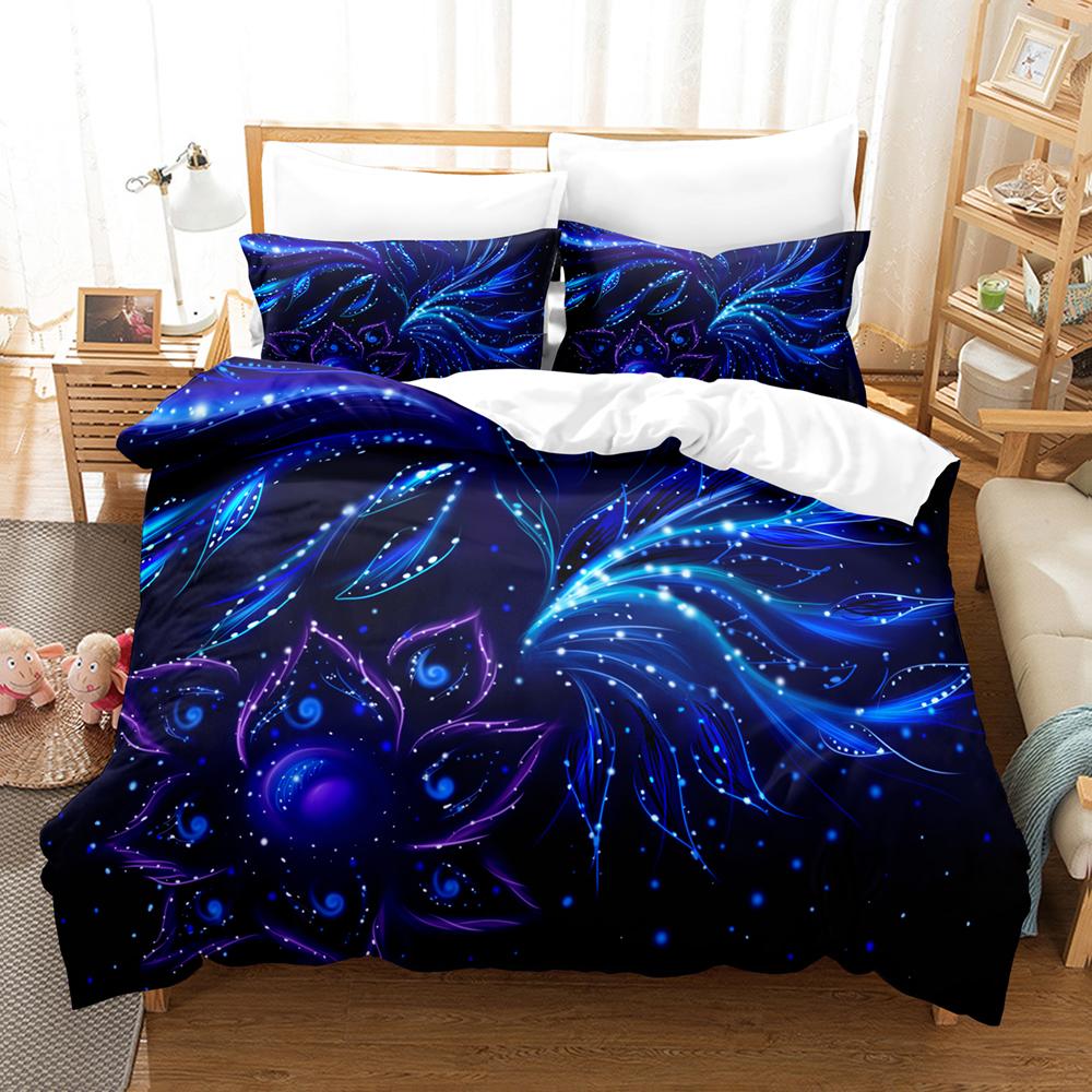 Artistic Pattern Bedding Set Single Twin Full Queen King Size Men/women Bed Set Aldult Kid Bedroom Duvetcover Sets 3D Anime 034