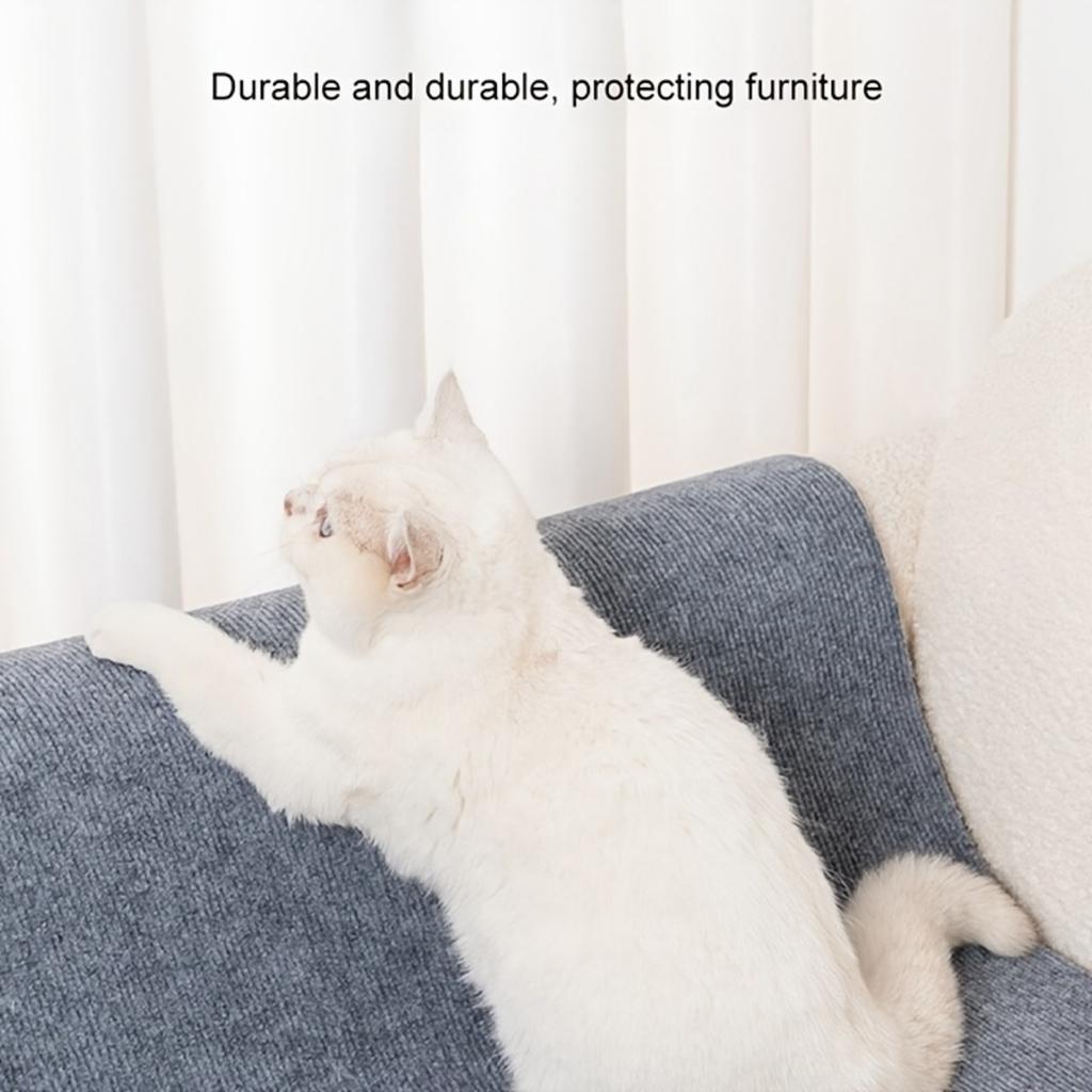 Cat Scratching Pad, Wear-Resistant Corner Pad, Multifunctional Self-Adhesive Carpet, Cat Climbing Frame, Durable Furniture Protective Cover