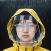 Yousheng Clear Face Shield for Men Women Anti-Fog Splash Guard for Work Riding Outdoor Activities PVC Full Coverage Adjustable Headband Protective