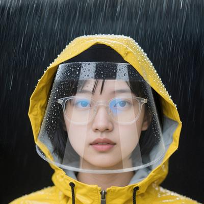 Clear Face Shield for Men Women Anti-Fog Splash Guard for Work Riding Outdoor Activities PVC Full Coverage Adjustable Headband Protective Mask