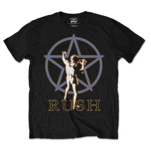 

Rush Starman Glow Black T shirt - NEW 2XL