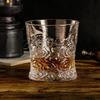 Coffee Cups Crystal Glass Fashioned Diamond Painting Creative Wedding Gifts Relief Pattern Mug Drinkware for Party Whiskey Cups