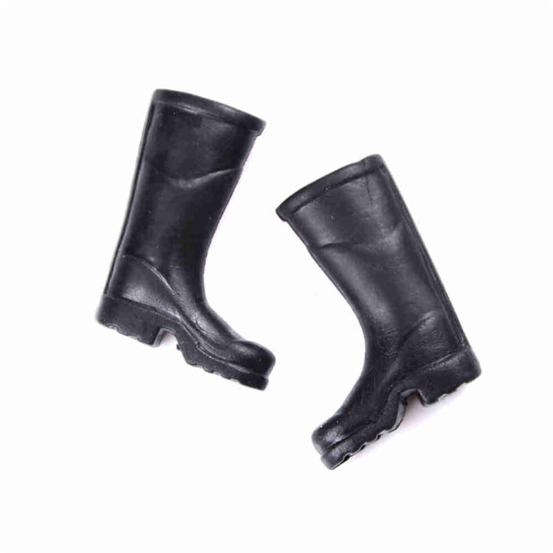1Pair Mini Garden Yard Rubber Rain Boots For 1/12 Dollhouse Furniture Home Decor