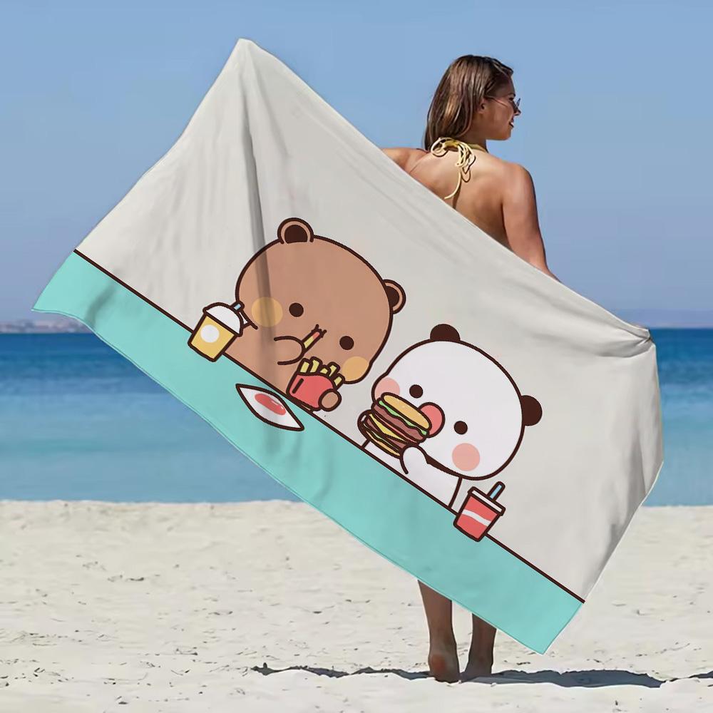 Microfiber Towel Trip Bubududu Large Cotton Beach Towel Man Gym Towels With Designs Home Microfiber Sauna Cloth Absorbent Garden