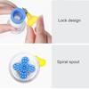 Rotating Faucet Water Filter Purifier for Kitchen Tap PP+PVCA Material Standard A Version and Upgraded B Version 8*3cm Compact Size