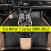 Car Floor Mats For BMW 7 Series 2012 2011 2010 2009 Carpets  Styling Automobiles Interior Accessories Foot Pads Covers
