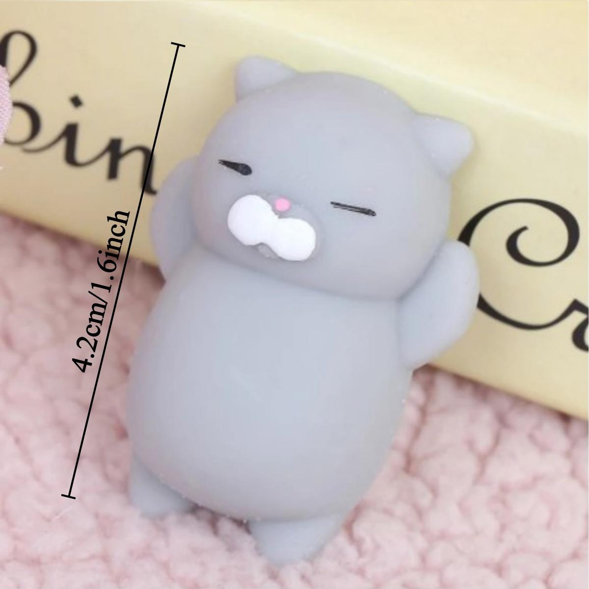 

1PC Mochi Animals Toys Cute Mochi Cat Stress Relief Toys Mochi Animals Party Favors Mini Animals Cat Easter Gifts for Kids Adult