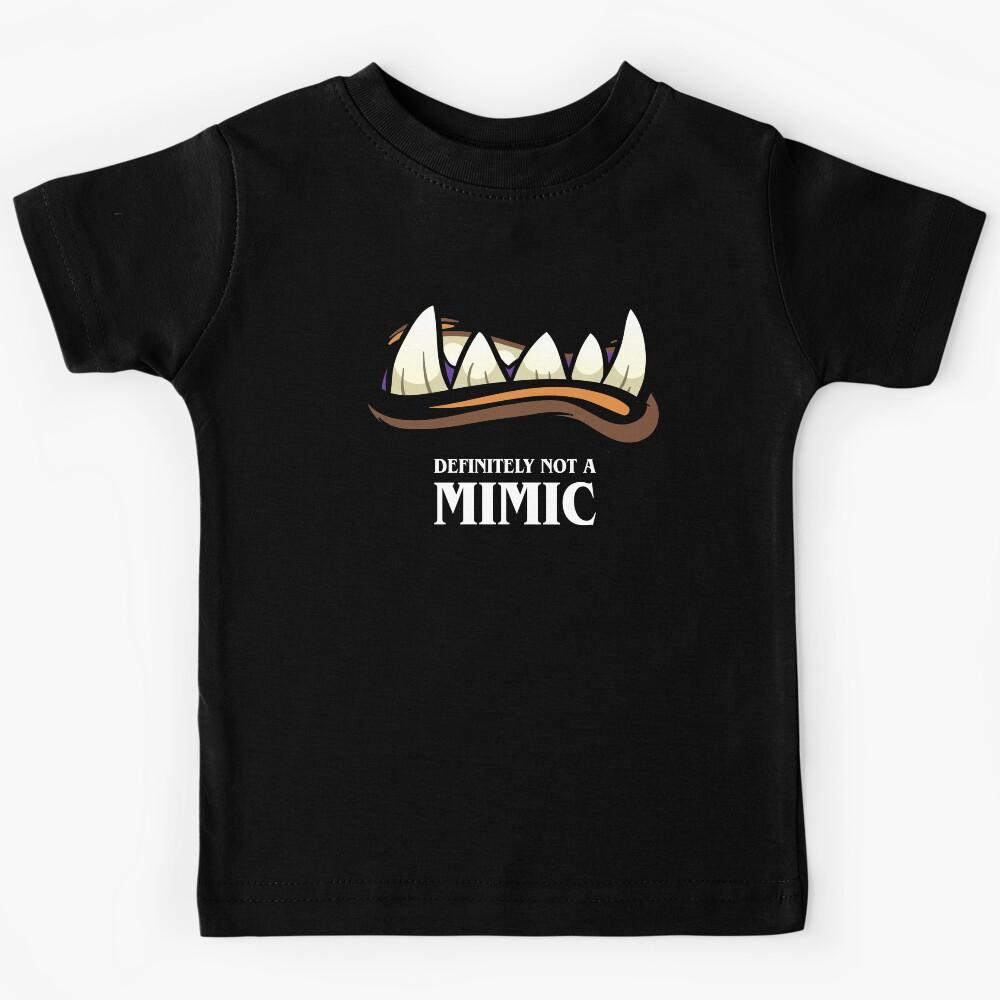 Definitely Not A Mimic Tabletop RPG Gaming Kids T-Shirt 100