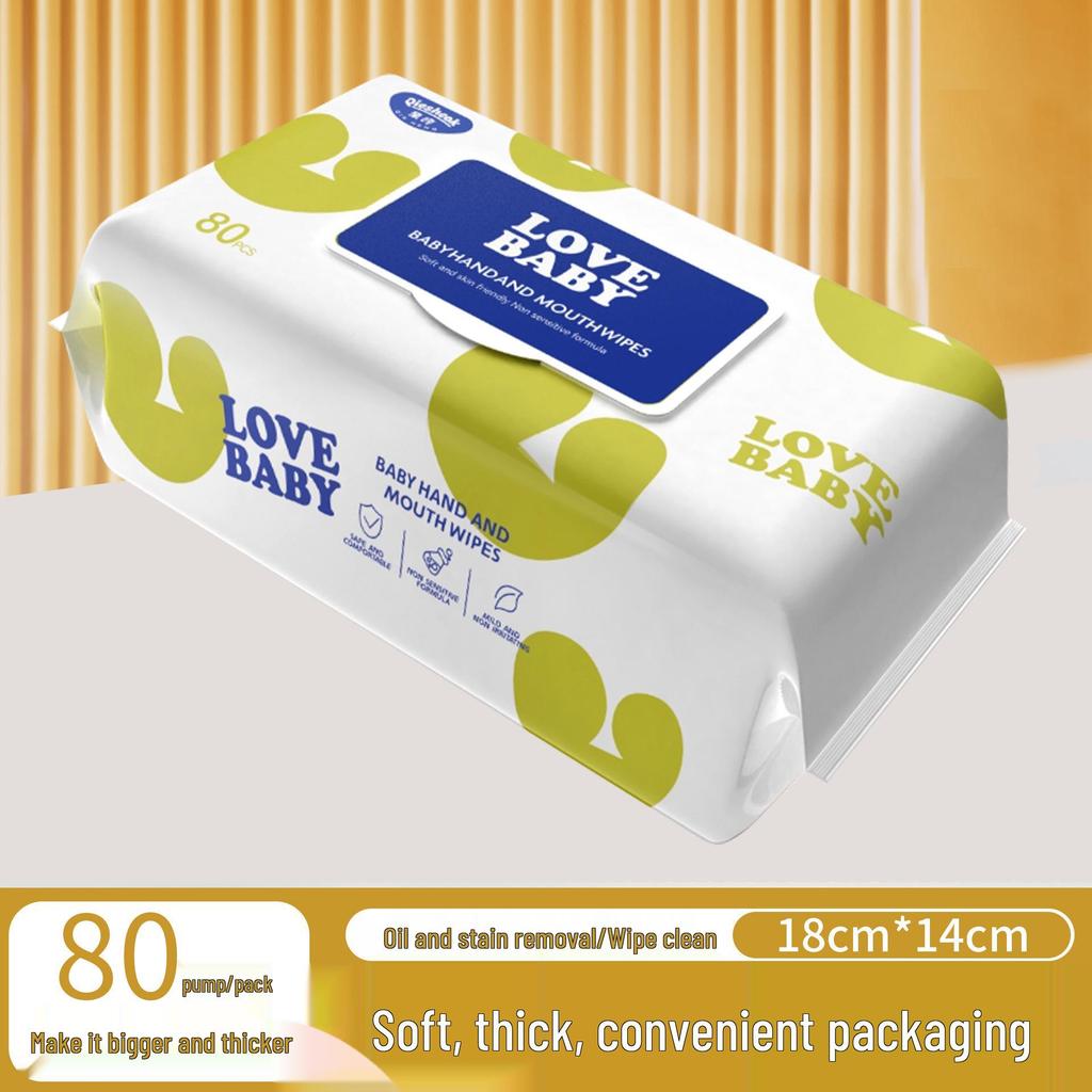 Portable Baby Hand and Mouth Mini Wipes: Child-Friendly Wet Wipes