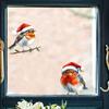 4pcs/1sheet Christmas Bird Window Glass Stickers Self-adhesive Vinyl Decal for Living Room Bedroom Kitchen Waterproof Home Decor