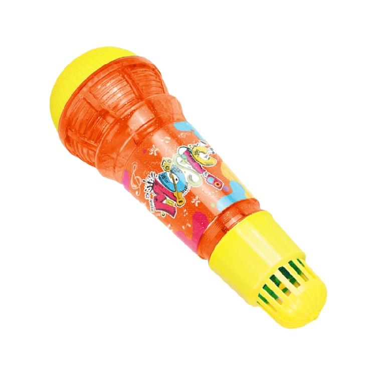 

Karaoke Echoes Microphone for Kids Featuring Adjustable Sound Effects Perfect for Hosts and Music Fans помаранчевий