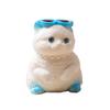 Cute Big Cat Taba Squishy Silicone Fuzzy Super Big Plush Cat Handmade Kitten Squeeze Toy Mochi Toy Hand Relax Antistress Gift