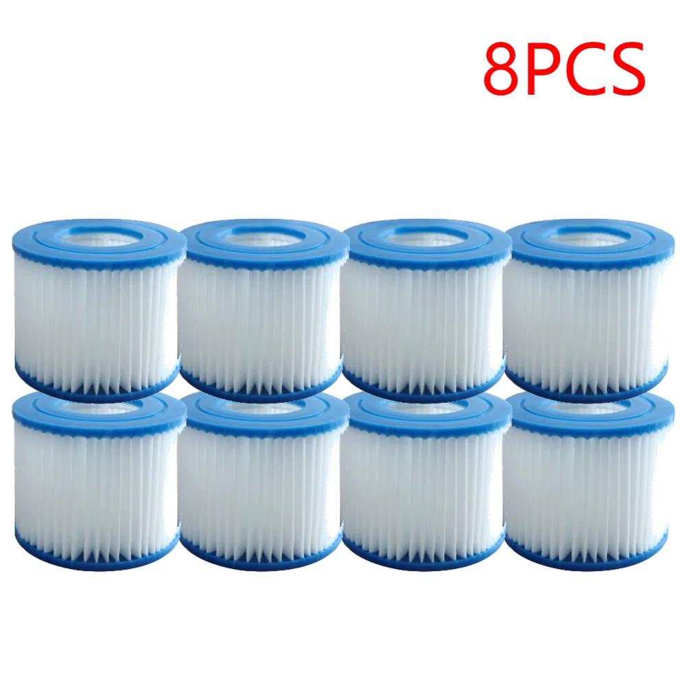 1-10 pezzi Filtro di ricambio per piscina Adatto per Bestway Flowclear Misura VI Cartuccia filtro Lay-Z-Spa - Miami Vegas Palm Springs
