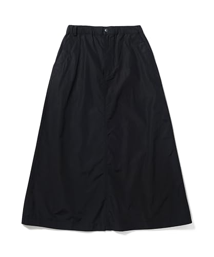 Snow Peak Light Mountain Cloth Skirt SK-25SW101 Women's Skirt Bottoms Black 2