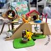 In Stock Pok É Mon Forest Kindergarten Blind Box Toys Anime Action Figure Slide Swing Cute Desktop Decoration Surprise Gift