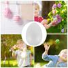 10Pcs Blank Foam Easter Eggs DIY Craft Supplies for Painting Decorating Easter Party Favors Photography Props Festive Scene