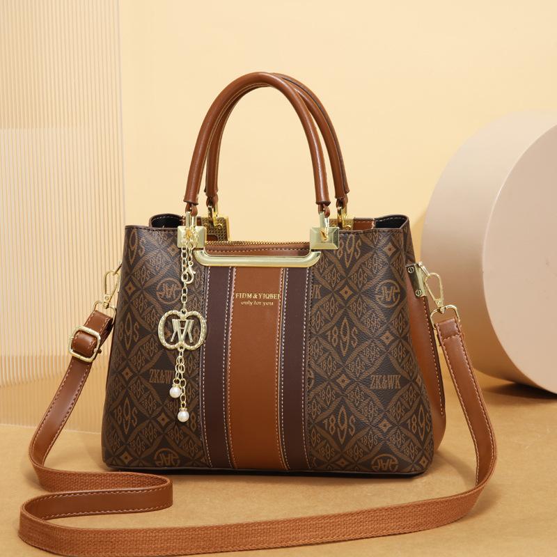 

Сумка Женская Большая Вместимость Сумка-тоут 2025 Новая Нишевая Мода Цветок Повседневная На Плечо Кроссбоди Тренд Сумка