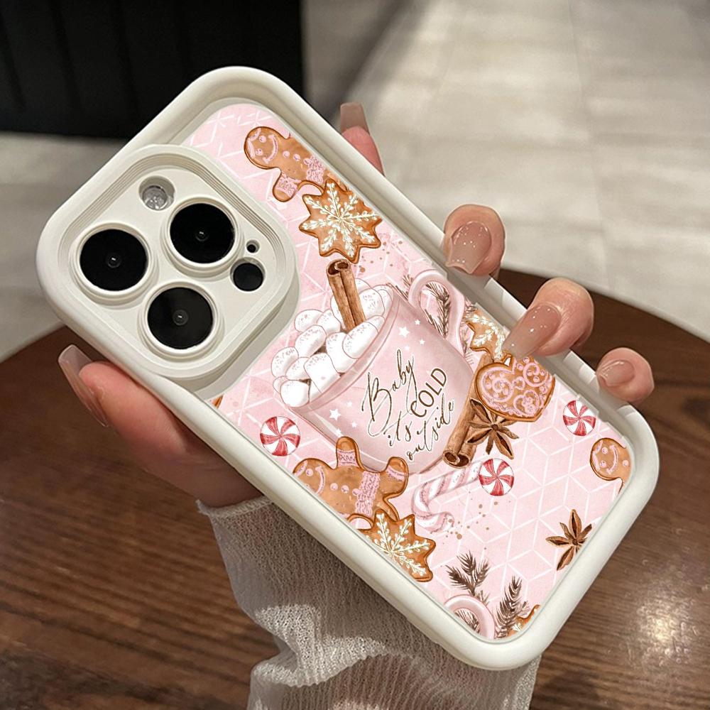 Ae114 Merry Christmas Christmas Tree Art Phone Cases for iPhone 16 14 13 11 Pro Max 15 7 8 6s Plus 12 Mini XR XS Max Angel Eye Ladder Protective Cover