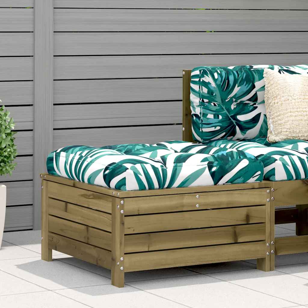 Garden Stool 62 x 63.5 x 32 cm Pressure Treated Pine Wood